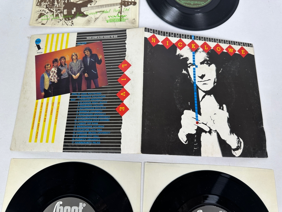 Nick Lowe - Cruel To Be Kind Radar Records ADA 43 1979 UK / Nick Lowe - My Heart Hurts F-Beat Records SAM 147 1982 45 RPM Vinyl Record [Photo 8]