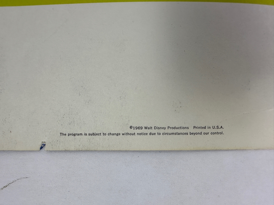 Vintage 1969 Disneyland Disney On Parade Program [Photo 4]