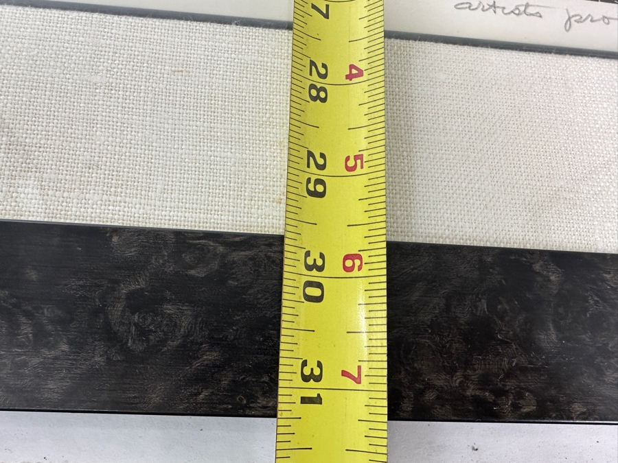 Irving Amen (1918–2011, American) Abstract Expressionist Lithograph Artist Proof Hand Signed By Artist Titled 'Prophet #4' 16.5 X 22 Framed 26 X 31 [Photo 11]