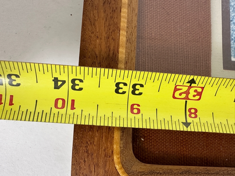 Amado Maurilio Pena, Jr (Born 1943) Hand Signed Print First Season Music At Angel Fire Summer 1984 New Mexico 27 X 19 Framed In Beautiful Inlaid Wooden Frame 34 X 25 [Photo 11]