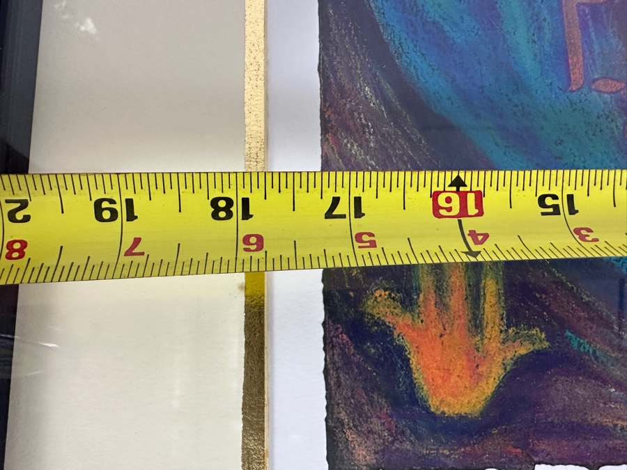 Sara M. Novenson Handpainted Giclee Titled 'Miriam' Women Of The Bible Series Limited Edition 23 Of 250 17.5 X 21.5 Framed 26 X 29 [Photo 8]