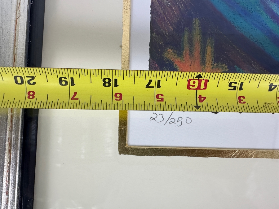 Sara M. Novenson Handpainted Giclee Titled 'Miriam' Women Of The Bible Series Limited Edition 23 Of 250 17.5 X 21.5 Framed 26 X 29 [Photo 11]