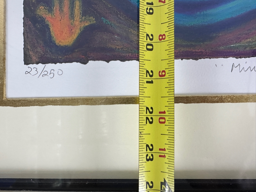 Sara M. Novenson Handpainted Giclee Titled 'Miriam' Women Of The Bible Series Limited Edition 23 Of 250 17.5 X 21.5 Framed 26 X 29 [Photo 10]