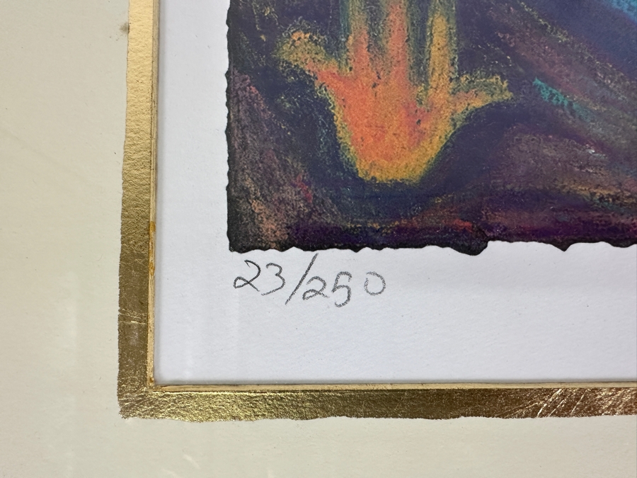 Sara M. Novenson Handpainted Giclee Titled 'Miriam' Women Of The Bible Series Limited Edition 23 Of 250 17.5 X 21.5 Framed 26 X 29 [Photo 7]