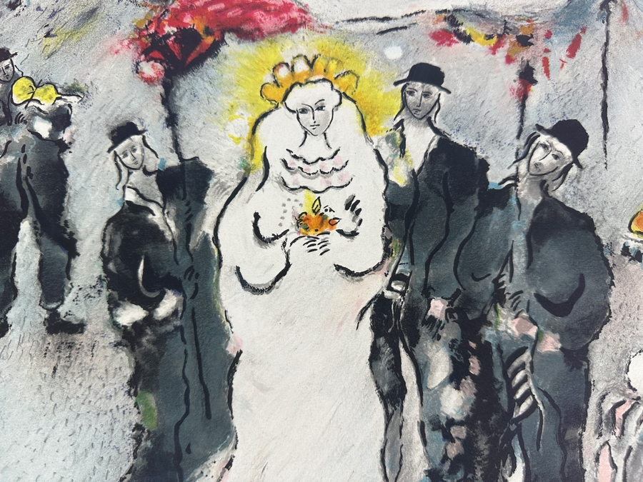 Ben Avram Hand Signed Artist Proof Lithograph 18.5 X 24 Framed 26.5 X 31 [Photo 5]