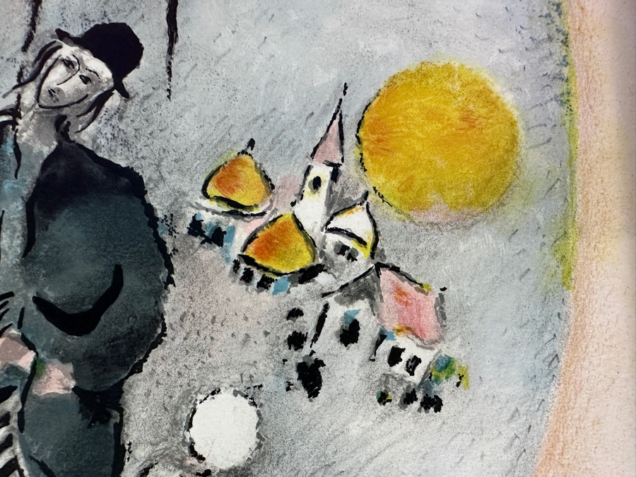 Ben Avram Hand Signed Artist Proof Lithograph 18.5 X 24 Framed 26.5 X 31 [Photo 9]