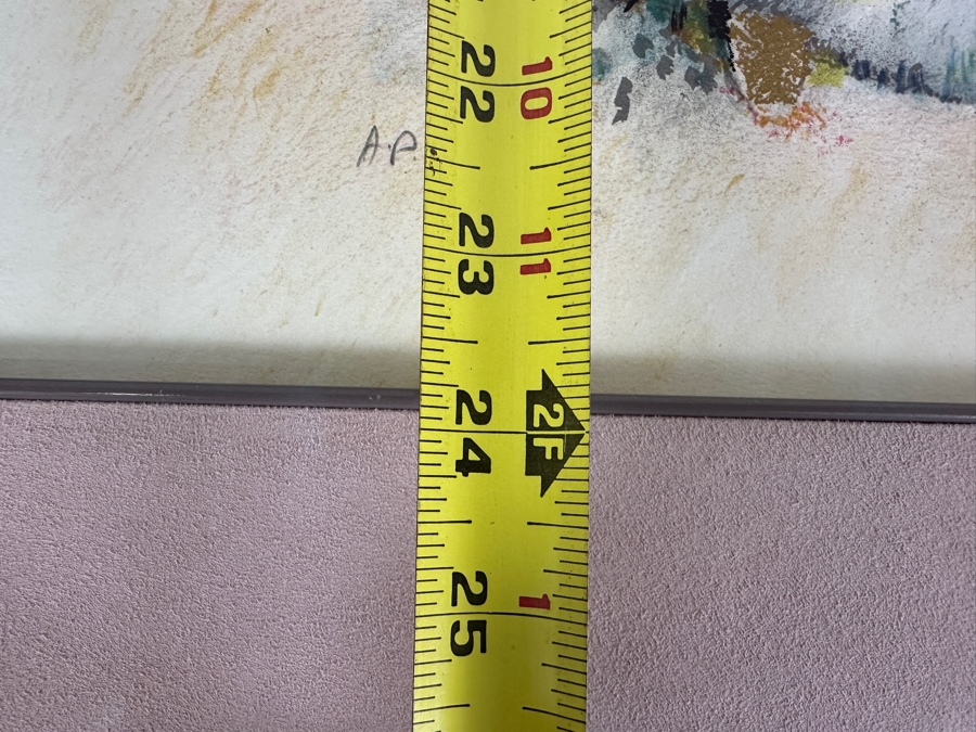 Ben Avram Hand Signed Artist Proof Lithograph 18.5 X 24 Framed 26.5 X 31 [Photo 14]