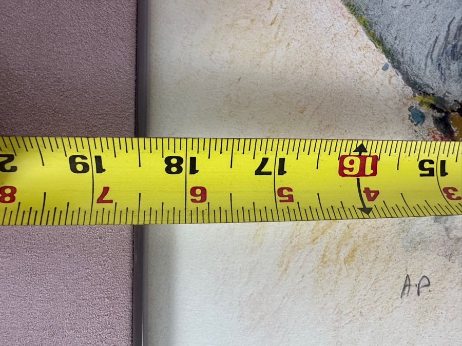 Ben Avram Hand Signed Artist Proof Lithograph 18.5 X 24 Framed 26.5 X 31 [Photo 13]