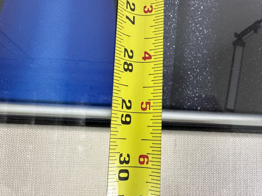 Robin Morris Hand Signed Limited Edition Screen Print Titled 'Her New Blue Coat' 1988 Numbered 58 Of 350 20.5 X 29 Framed 33.5 X 41.5 [Photo 16]