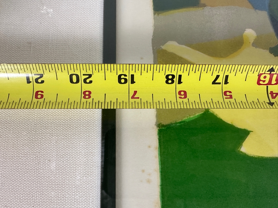 Marcel Mouly (1918-2008, French) 'At The Cafe' Hand Signed Lithograph 19 X 25 Framed 30 X 35 [Photo 10]