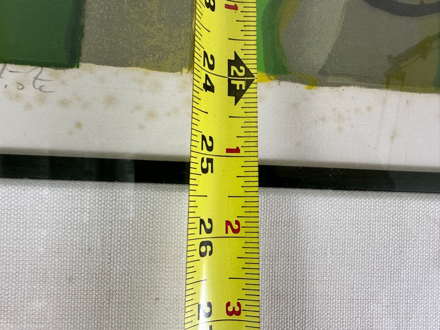 Marcel Mouly (1918-2008, French) 'At The Cafe' Hand Signed Lithograph 19 X 25 Framed 30 X 35 [Photo 11]