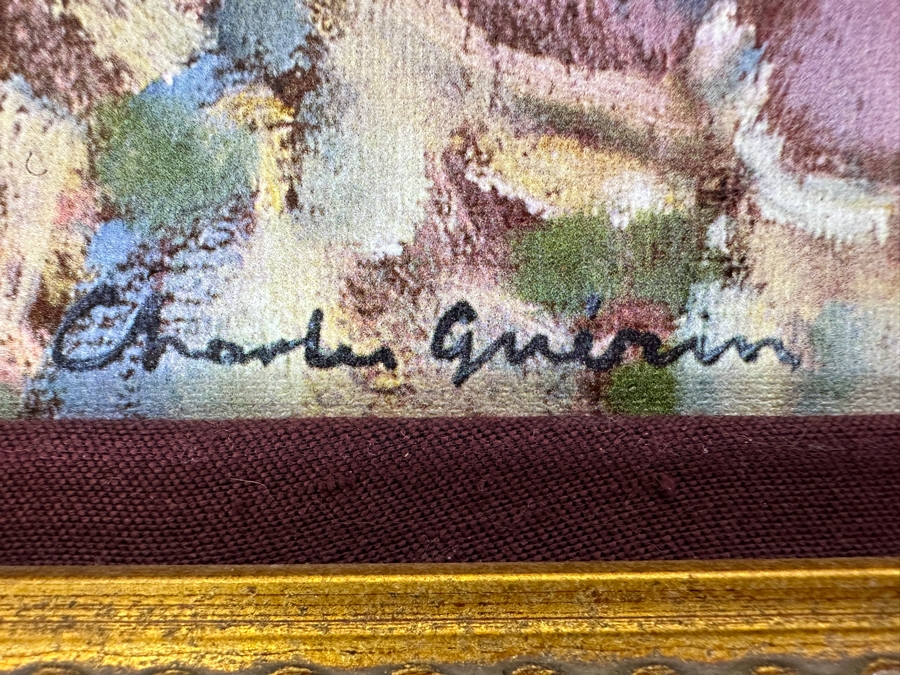 Charles Guerin Woman With Rose Canvas Print 11.5 X 16.5 Framed 18 X 23 [Photo 5]