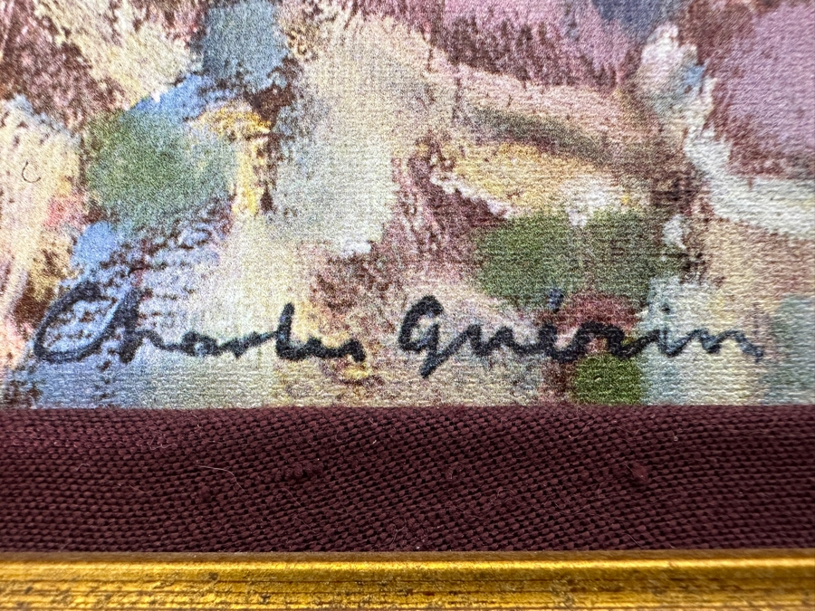 Charles Guerin Woman With Rose Canvas Print 11.5 X 16.5 Framed 18 X 23 [Photo 6]