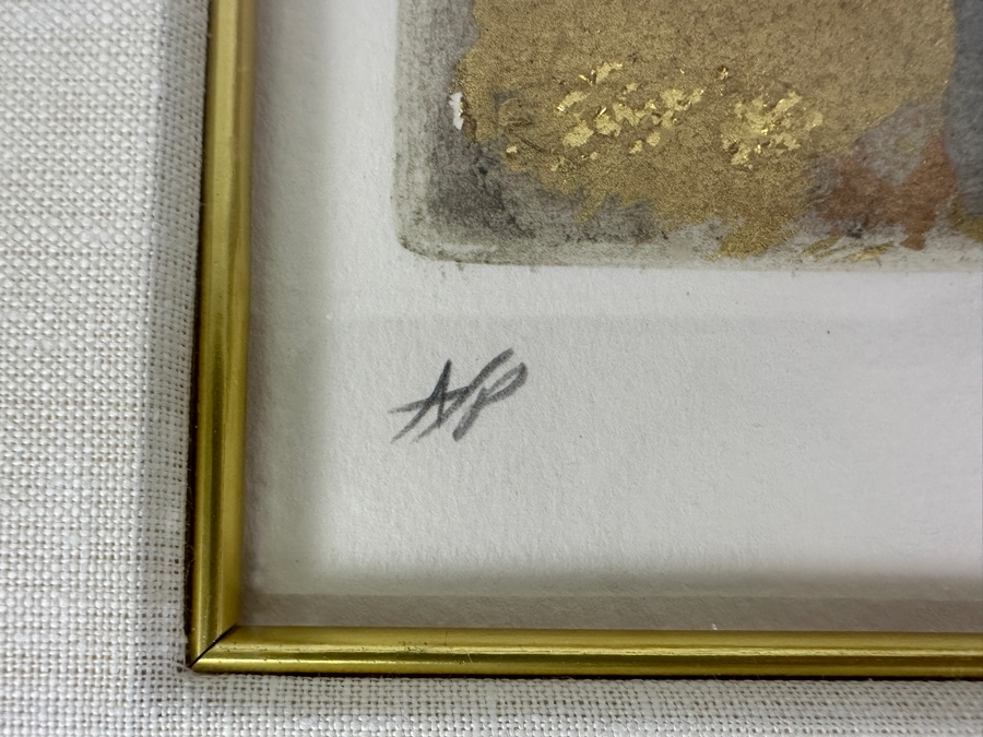 James Cox 'Delta II' Hand Colored Artist Proof Print Artist Signed  19 X 24 Framed 28 X 33 [Photo 11]