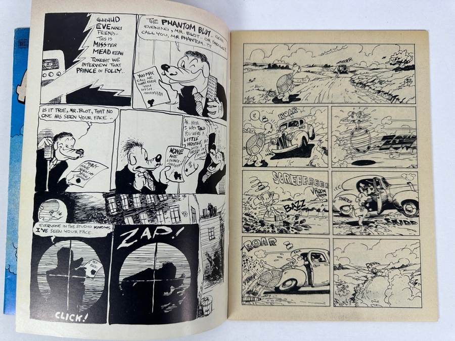 Vintage 1971 Hell Comics Mickey Mouse Meets The Air Pirates Funnies Vol.1, #1 & Air Pirates Funnies Vol.1, #2 Adult Comic Book [Photo 7]