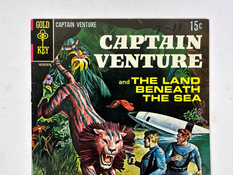 Vintage 1968 Gold Key Western Publishing Co Captain Venture And The Land Beneath The Sea #1 Comic Book [Photo 2]