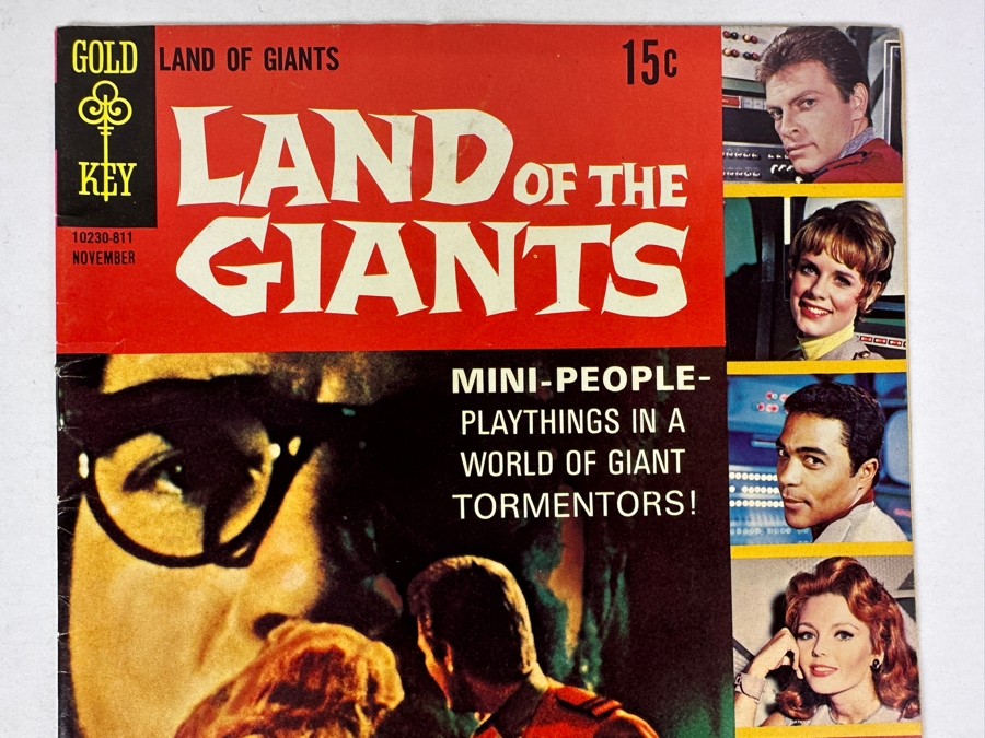 Vintage 1968 Gold Key Western Publishing Co Land Of The Giants #1 Comic Book [Photo 2]