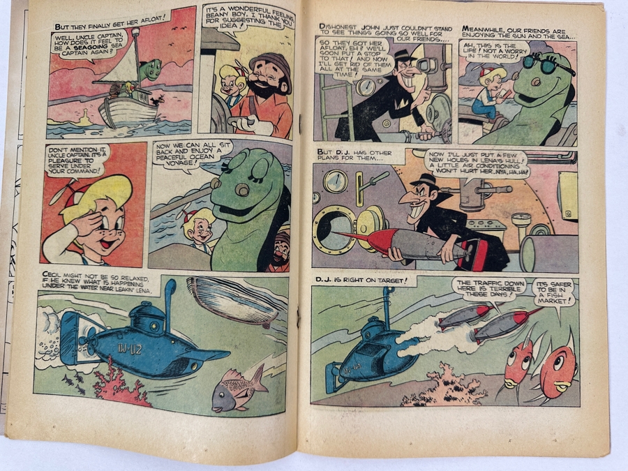 Vintage July-September 1962 Dell Comics Mattel Beany And Cecil #1 Comic Book [Photo 6]