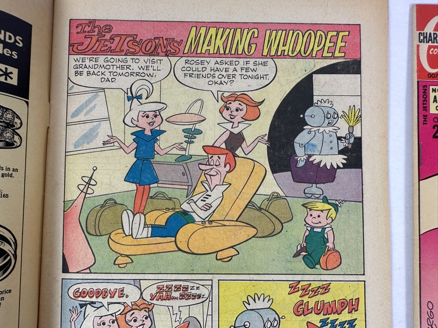 Vintage 1972 Charlton Comics The Jetsons Vol. 3, #10 & 1973 Vol. 4, #16 Comic Books [Photo 9]