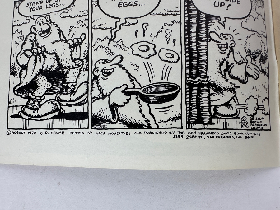 Vintage 1970 Apex Novelty Mr. Natural Featuring Flakey Foont Robert Crumb Comic Book [Photo 6]