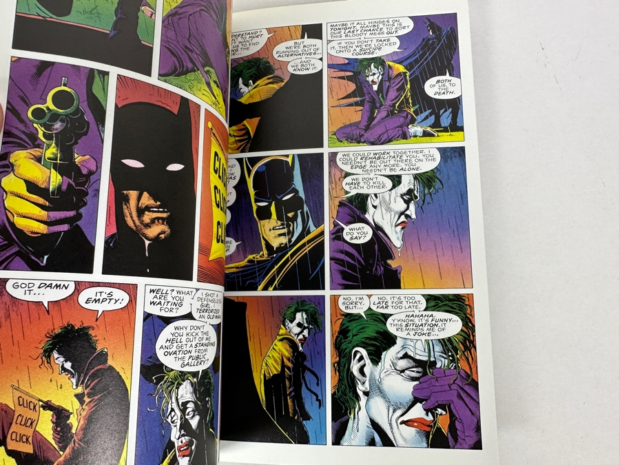 Vintage 1988 DC Comics Batman The Killing Joke Graphic Novel Comic Book [Photo 7]