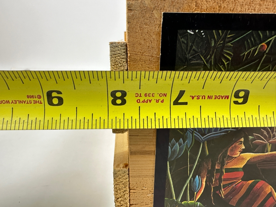 Pair Of Wooden 45 LPs Record Bar Storage Boxes 8W X 12.5D X 5.5H [Photo 5]