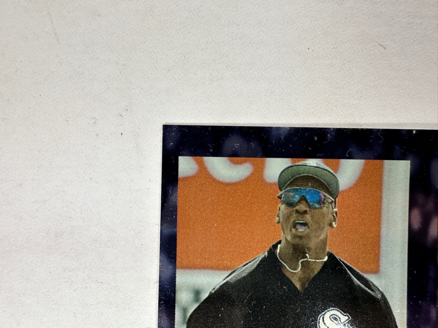Limited Edition 1995 Upper Deck Oversized Michael Jordan Chicago White Sox Rookie Baseball Card Numbered 41,589 Of 45,000 [Photo 2]