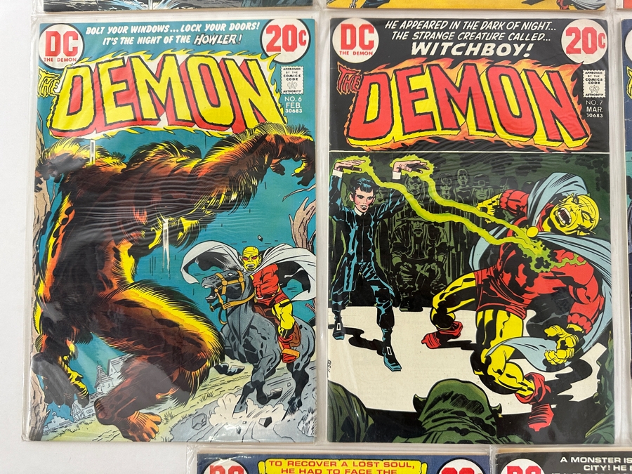 Vintage 1972/73 DC Comics The Demon Comic Books #2-#12 (11 Comic Books) [Photo 4]
