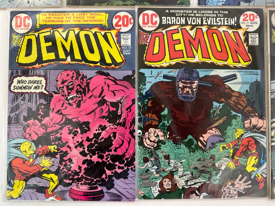 Vintage 1972/73 DC Comics The Demon Comic Books #2-#12 (11 Comic Books) [Photo 6]