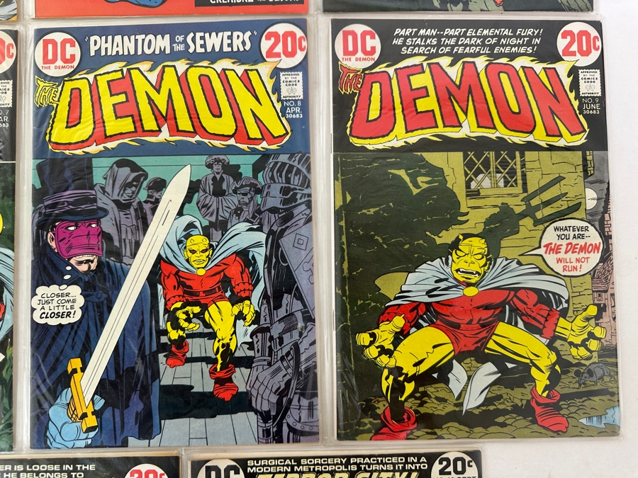 Vintage 1972/73 DC Comics The Demon Comic Books #2-#12 (11 Comic Books) [Photo 5]