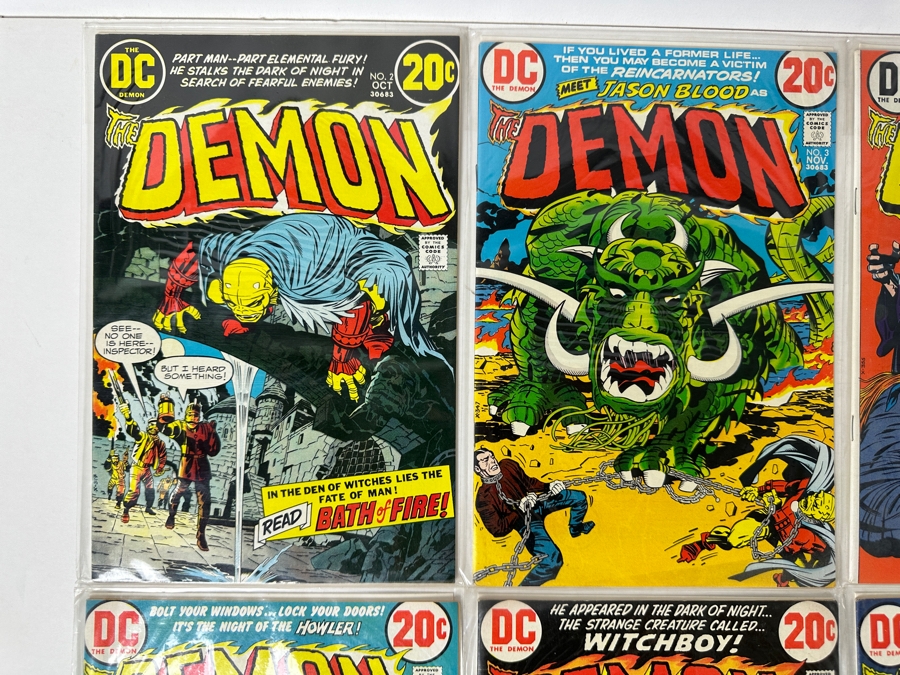 Vintage 1972/73 DC Comics The Demon Comic Books #2-#12 (11 Comic Books) [Photo 2]