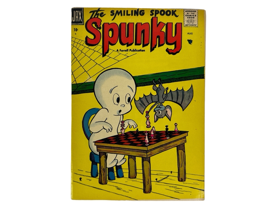 Vintage 1957 Ajax Comics Spunky #1 Comic Book [Photo 1]
