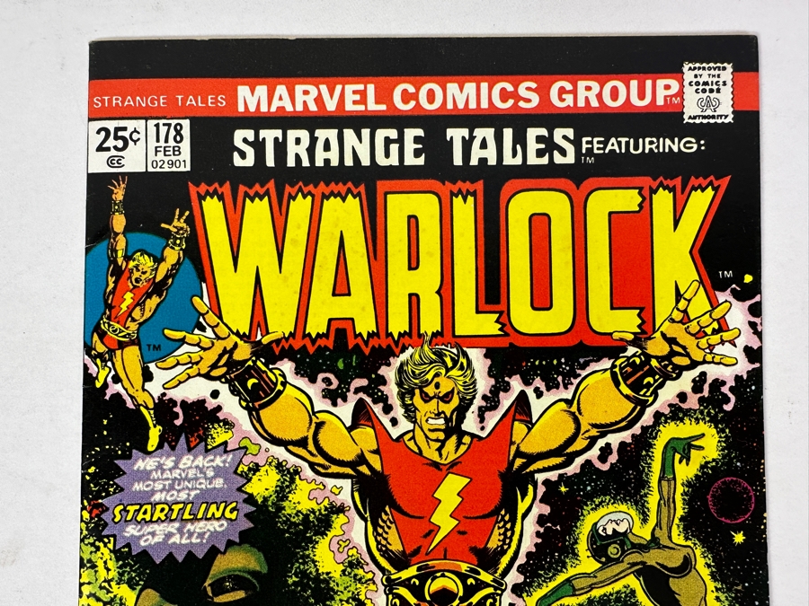 Vintage 1975 Marvel Comics Strange Tales Featuring: Warlock #178 Comic Book 1st Appearance Of Magus [Photo 2]