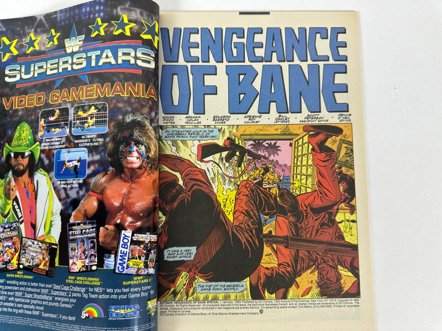 Vintage 1993 DC Comics Batman Vengeance Of Bane 64-Page Special #1 Graphic Novel Comic Book [Photo 5]