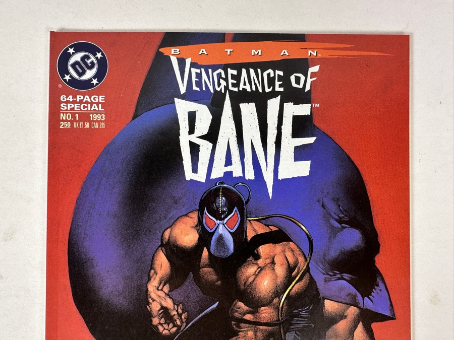 Vintage 1993 DC Comics Batman Vengeance Of Bane 64-Page Special #1 Graphic Novel Comic Book [Photo 2]