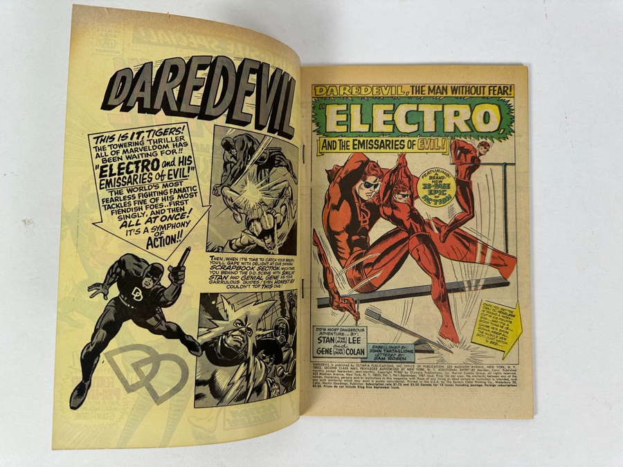 Vintage 1967 Marvel Comics King-Size Special Here Comes... Daredevil Annual #1 Comic Book [Photo 6]