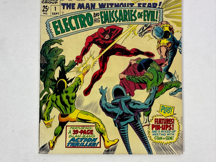 Vintage 1967 Marvel Comics King-Size Special Here Comes... Daredevil Annual #1 Comic Book [Photo 3]