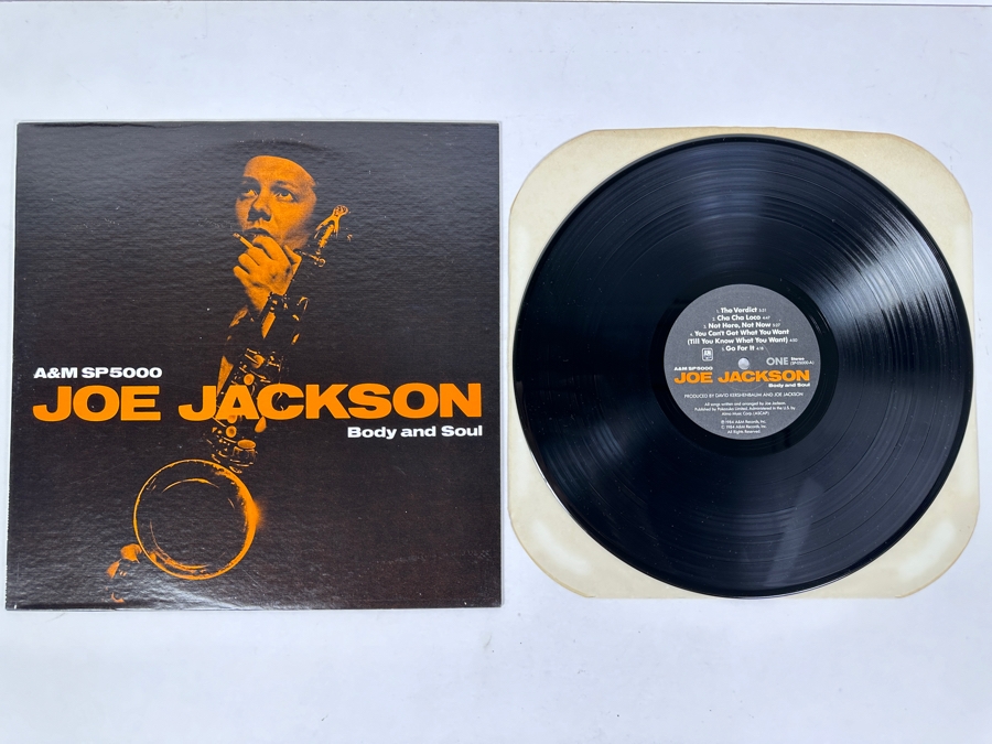 Vintage 1984 Joe Jackson - Body And Soul A&M Records SP-05000 Vinyl Record Promo Copy [Photo 1]