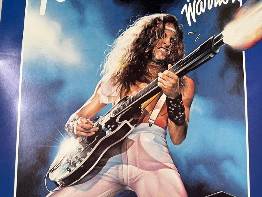 Vintage Ted Nugent Weekend Warriors Record Store Promotional Rock Poster 17.5 X 35 [Photo 2]