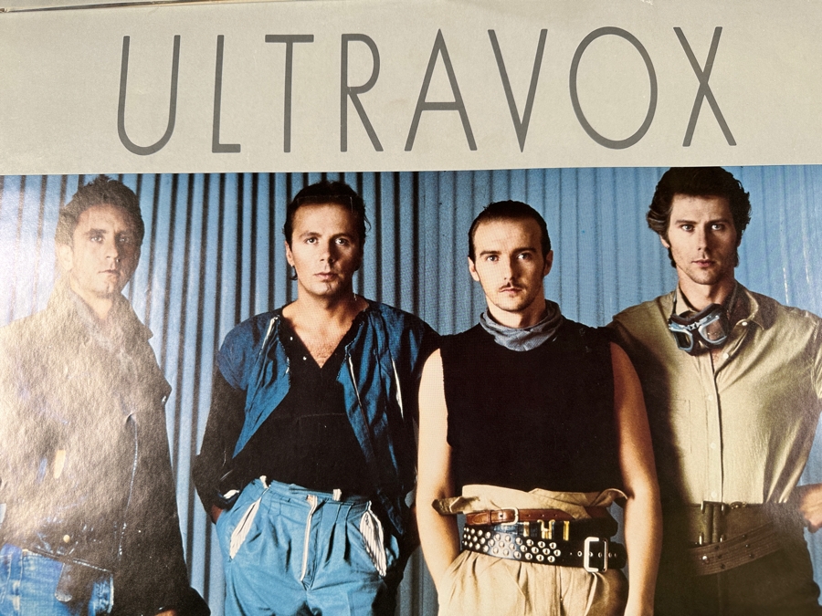 Vintage 1982 Ultravox Quartet Chrysalis Records Record Store Promotional New Wave Poster 22 X 34 [Photo 3]