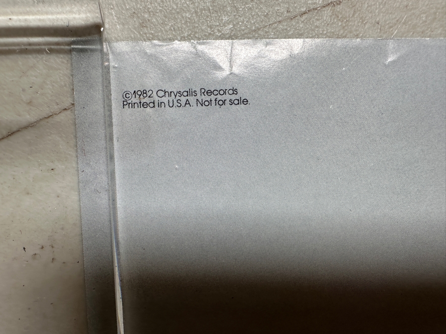 Vintage 1982 Ultravox Quartet Chrysalis Records Record Store Promotional New Wave Poster 22 X 34 [Photo 5]