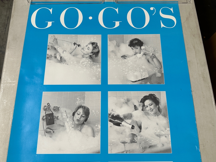 Vintage 1981 Go Go's Beauty And The Beat Pop Rock Poster I. R. S. Records 24 X 36 [Photo 2]