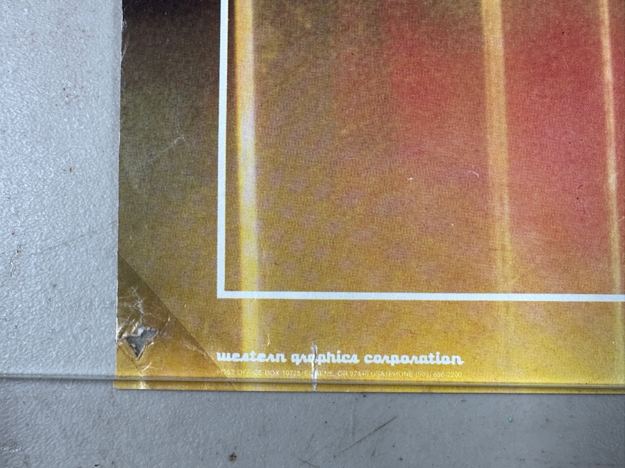 Vintage 1977 KISS Rock Poster 21 X 33 [Photo 7]