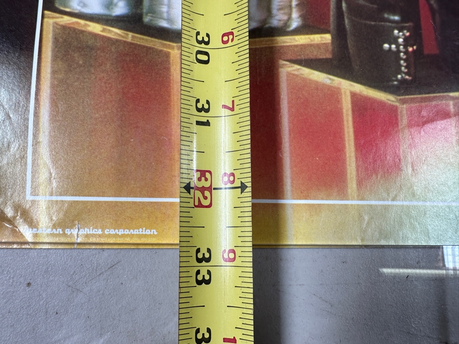 Vintage 1977 KISS Rock Poster 21 X 33 [Photo 11]