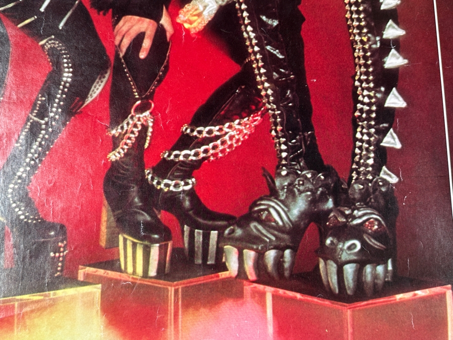 Vintage 1977 KISS Rock Poster 21 X 33 [Photo 8]