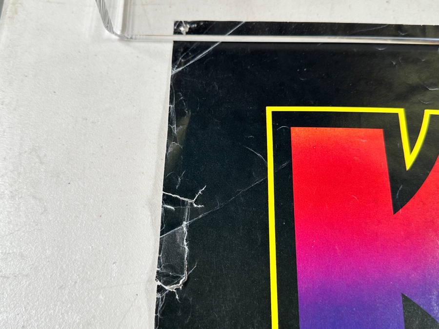 Vintage 1977 KISS Rock Poster 21 X 33 [Photo 4]