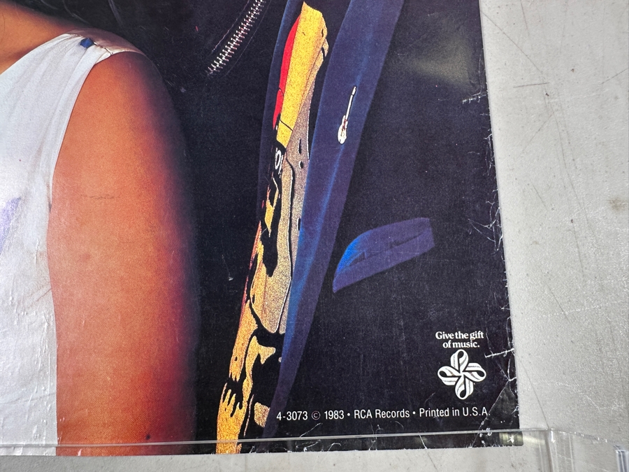 Vintage 1983 Bow Wow Wow - When The Going Gets Tough The Tough Get Going RCA Records Record Store Promotional Rock Poster [Photo 5]