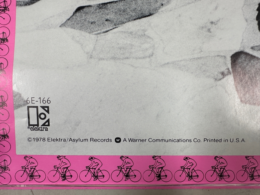 Vintage 1978 Queen - Jazz Elektra Records Record Store Promotional Rock Poster 24 X 35.5 [Photo 5]