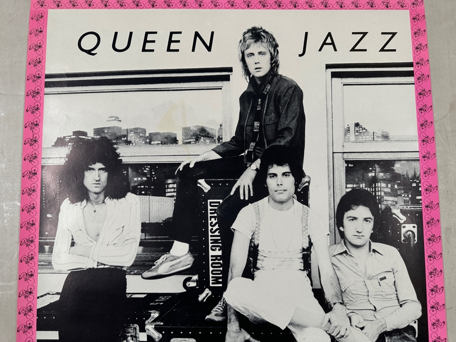 Vintage 1978 Queen - Jazz Elektra Records Record Store Promotional Rock Poster 24 X 35.5 [Photo 2]