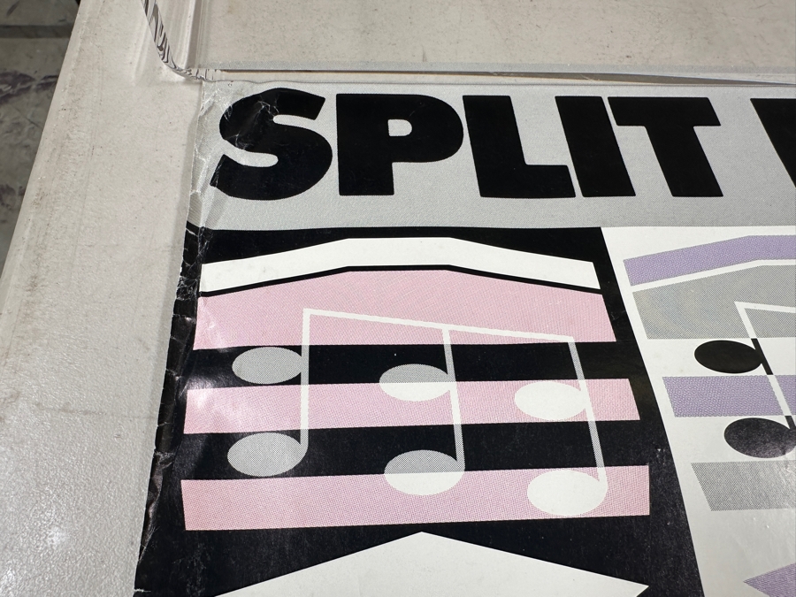 Vintage 1981 Split Enz - Waiata A&M Records Record Store Promotional Poster 24 X 36 [Photo 3]